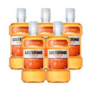 리스테린 시트러스 750ml X5개