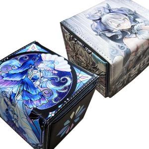 100  애니메이션 카드 케이스 덱  보드 게임 카드용 보관함 MTG TCG PKM PTCG YGO Yugioh 100  카드 수납