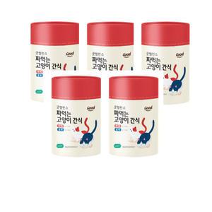 굿밸런스 고양이 짜먹는 간식 플러스 60P 5개