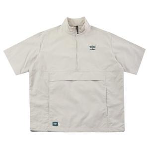 공용 클래식 반팔 스탠넥 아노락 UQ223CWT42 BGY