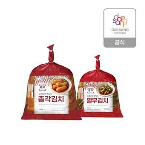 종가 총각김치 2.3kg + 열무김치 900g