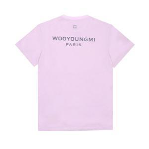 [우영미] W251TS07 703P 백 로고 남성 반팔티