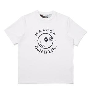 말본골프반팔티 CQK M4321PRS01WHT 버킷 포인트 테크 라운드 티셔츠 WHITE (MAN)