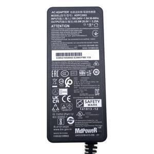 MSI Optix G27CQ4 (3DA6) 모니터 전원 공급 장치 용 기존 TPV ADPC2065 65W 20V 3.25A AC 어댑터