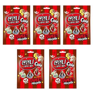 젼언니 스윗믹스젤리 콜라향 130g 5개