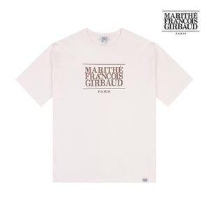[마리떼프랑소와저버] 공용 베이직 로고 오버핏 티 MFG37SS019