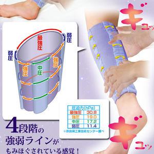 일본 메이다이 수면용 종아리마사지 서포터 다리피로