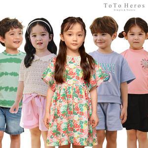 [토토헤로스]여름BEST코디특별가/반팔티/민소매/원피스/상하복/래쉬가드/레깅스/번개맨상하복/번개걸원피스