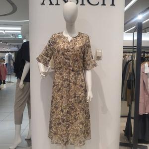 갤러리아 안지크(22S/S 70%할인)여름원피스 시원한쉬폰롱드레스(AG2OP5120)