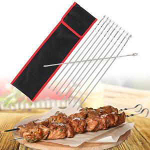 엣모어 캠핑 바비큐 꼬치 10p 스텐 바베큐 꼬치