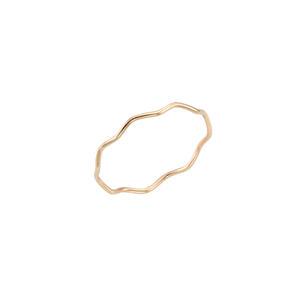 로이드 도형 실반지 물결링 14k 반지 LRS18058G
