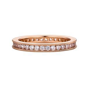 14K 큐빅 로렛트 올밴드 테니스 반지 DMR37721