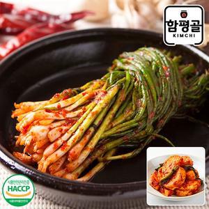 [함평골김치] 감칠맛이 풍부한 전라도 파김치1kg+석박지1kg