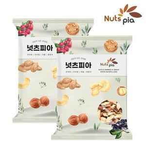 [넛츠피아]브라질너트 완태 500g x 2봉(총 1kg)
