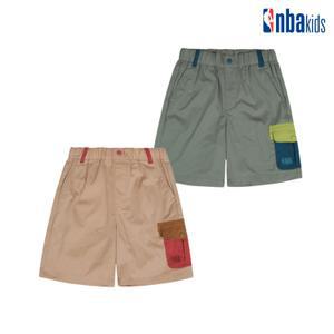 NBA 데저트 배색 카고 5부 숏츠 (K232PT030P)_IGR