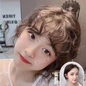 앞머리 가발 여자 부분피스 히피펌 러블리 헤어 웨이브 인모 파마