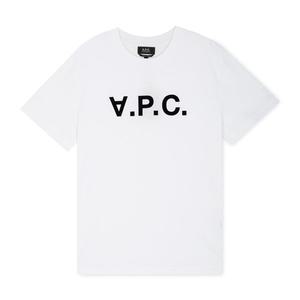 [아페쎄] 남성 VPC 로고 블랑/다크네이비 반팔티 COHBM M26384 TAE
