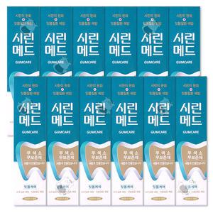 부광약품 시린메드 검케어 민트 치약 100g 12개