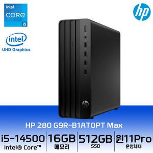HP Pro SFF 280 G9R-B1AT0PT MAX 데스크탑 i5-14500/16GB/512GB/W11P 미니 슬림 인텔 윈도우