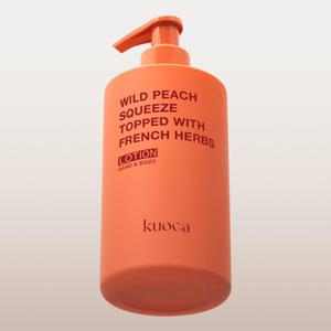 [롯데백화점]코프트 [쿠오카]KUOCA Wild Peach Hand&Body Lotion 300ml WildPeach-Lotion