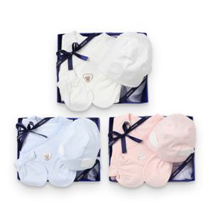 [압소바](의정부점)[S/S 25년 뱀띠임신출산선물] 돌돌 모달 배냇슈트(모자+손싸개) 3종세트 택 1(3A2B10...