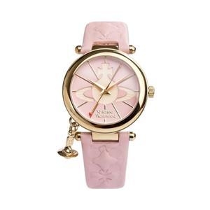 비비안웨스트우드 VV006PKPK 여성 가죽 쿼츠 32mm
