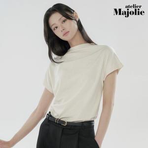 아뜰리에마졸리 카울넥 드레이프 탑 1종