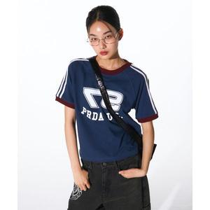 프렌다 PRENDA 셀럽픽 97 PDC LOGO COLORING RAGLAN TEE DEEP BLUE PRTFSURS09WB1 41494