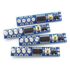 18650 리튬 배터리 용량 표시기 모듈 퍼센트 전력 레벨 테스터 LED 디스플레이 보드 1S 2S 3S 4S 싱글 3.7V
