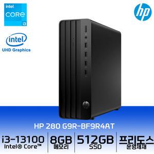 HP Pro SFF 280 G9R-BF9R4AT 데스크탑 i3-13100/8GB/512GB/FD 미니 슬림 인텔 가성비