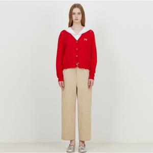갤러리아 [써스데이아일랜드]2025 S/S 리본 자수 가디건 (T252MCD137W)