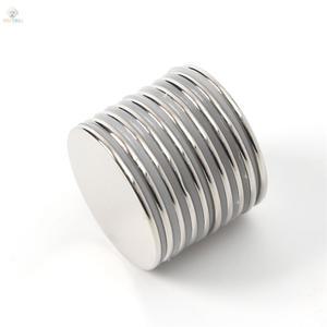 뽀뽀네 초강력 네오디뮴 원형 자석 10개입 30X2MM  교육용자석