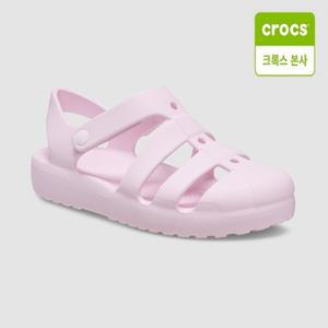 [크록스 본사] 클래식 피셔맨 토들러 핑크밀크 210626-6ZW