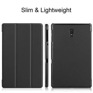 삼성 갤럭시 탭 A 10.5 2018 케이스, SM-T590 SM-T595 접이식 스탠드, 마그네틱 태블릿 커버, Funda 삼성 S