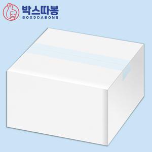 화이트 택배박스 2호 20매 270x180x150 /무지 포장 이사 골판지 인쇄 맞춤 박스제작