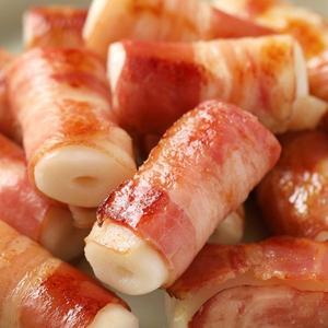 [푸딩팩토리] 베이컨 먹은 떡말이 1.12kg (28g x 40ea) 5분조리 아이반찬