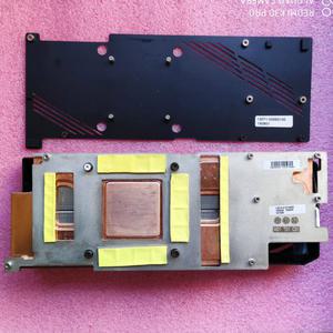 ASUS DUAL RTX2080Ti 그래픽 비디오 카드용 라디에이터 쿨러 백플레이트