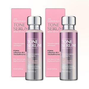 쟈스 PDRN 파데프리 톤세럼 히알루론산 피치 톤업 세럼 50ml, 2개