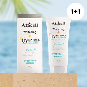[1+1] 아띠셀 쿨링 UV 선블럭 SPF 50+/PA++++ 70ml