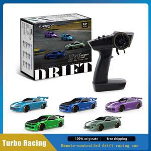 터보 레이싱 드리프트 1:76 Rc 자동차 원격 제어 미니 고속 장난감 선물 맞춤형