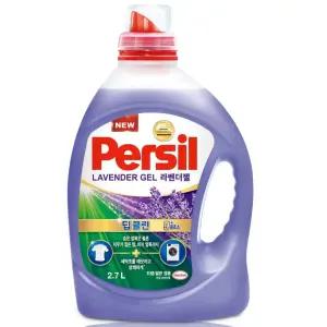 헨켈 세탁세제 퍼실 딥클린 2.7L - 라벤더 일반드럼겸용 섬유속부터 세탁기속까지 함께 깨끗이
