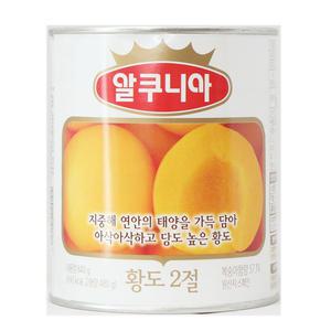 농심 알쿠니아 황도 840g X4개