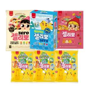삼립 4가지맛 ZERO 젤리뽀 30입 / 얼먹 젤리뽀 48입 / 오리지널 / 포켓몬 외