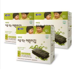 베베쿡 처음먹는 어린이김3box(30봉)