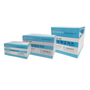한일 멸균거즈 20포 / 감마선 멸균필 일회용 가아제