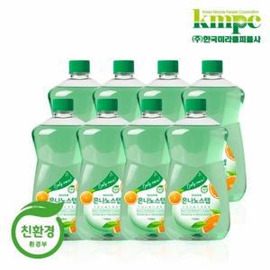 [은나노스텝][VIP리필세트]시즌3 은나노스텝 다용도세정제 1,100ml 8개