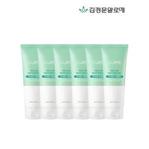 [김정문알로에]큐어 리알로에 수딩젤 150ml 6개_P339994297