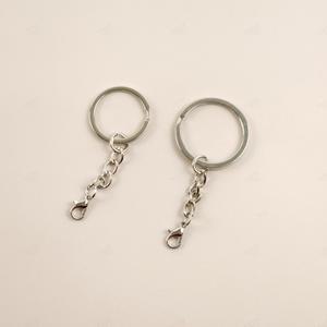 O링 비즈 원형체인고리 만들기 악세서리 걸고리 가죽공예 랍스터고리 열쇠고리 새우 체인