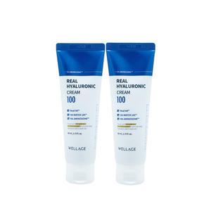 1+1 웰라쥬 리얼 히알루로닉 100 크림 80ml