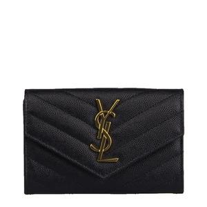[SAINT LAURENT] 모노그램 엔벨롭 카드 지갑 414404 BOW01 1000